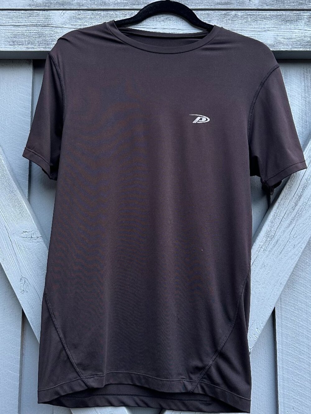 Pro Player Performance T-Shirt Men's Large Gray Moisture Wicking Athletic Tee